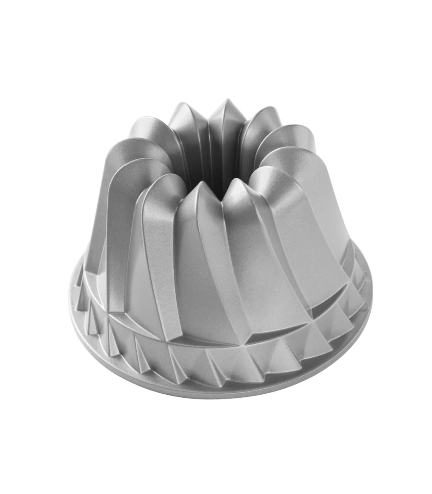 Online Tulband Bakvorm Kugelhopf Bundt Zilver ø 23 cm / 2.4 liter Bakken