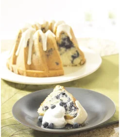 Online Tulband Bakvorm Kugelhopf Bundt Zilver ø 23 cm / 2.4 liter Bakken