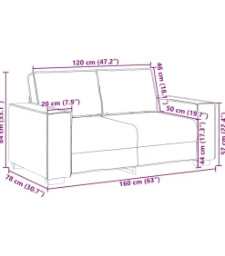 New Tweezitsbank 120 cm fluweel donkergroen Zetels