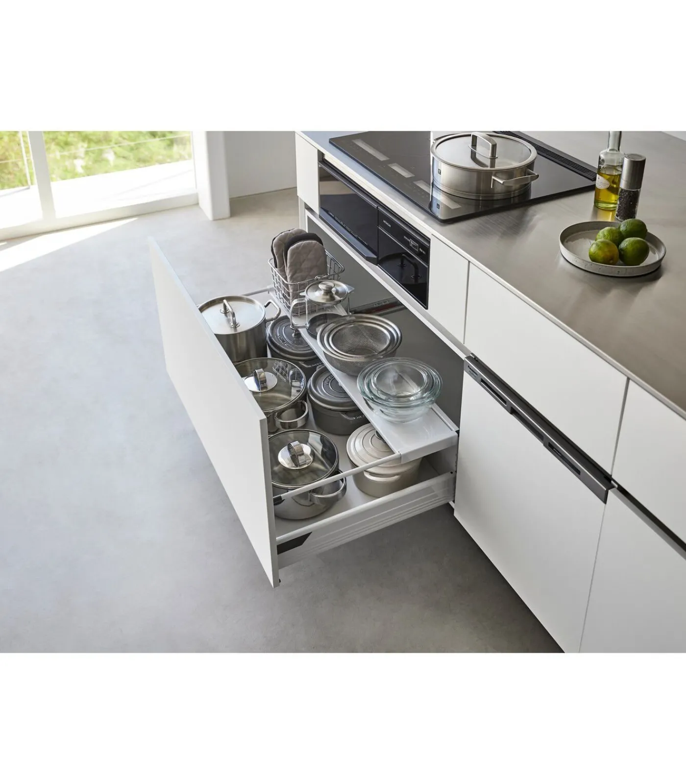 Uitschuifbare Lade Plank - Tower - Wit Organiseren