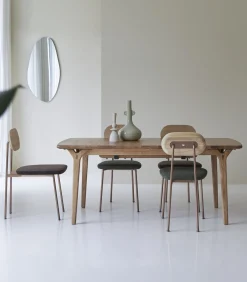 Sale Uitschuifbare tafel in massief eikenhout 180x95 Clara Tafels