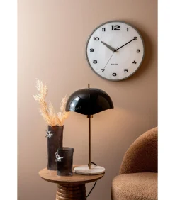 Vaas Bird On Branch - Donkergrijs - 9.5x9.5x27cm Vazen