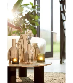 Vaas Diphu - Wit - Ø23.5x43cm Vazen