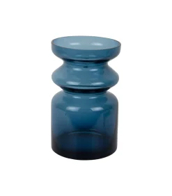 Sale Vaas Gusto - Blauw - 15.5x15.5x25cm Vazen