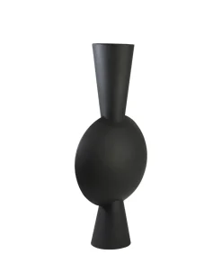 Vaas Kavandu - Zwart - 47x26x100cm Vazen