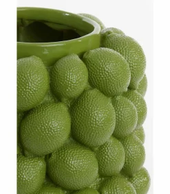 Online Vaas Lemon - Olijfgroen - Ø17.5cm Vazen
