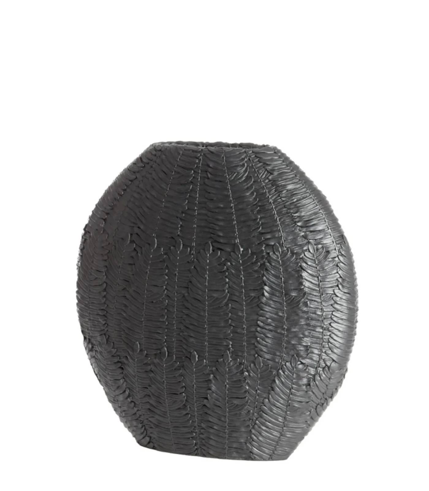 Discount Vaas Nivica - Zwart - 40.5x11x40cm Vazen