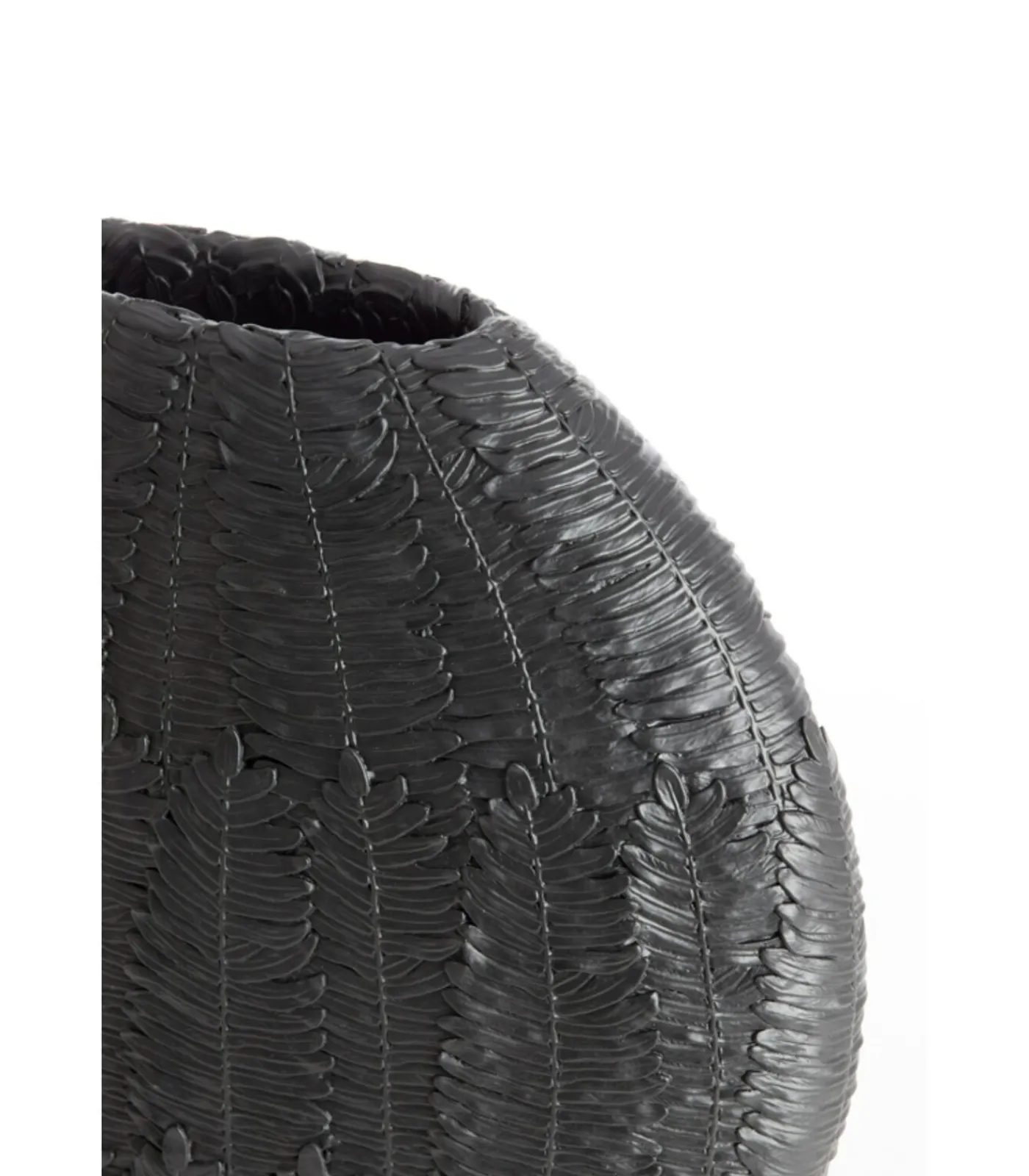 Discount Vaas Nivica - Zwart - 40.5x11x40cm Vazen