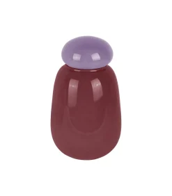 Vaas Nuevo Dulce - Donkerpaars - 12.5x12.5x22cm Vazen
