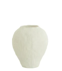 Discount Vaas Pantoja - Mat Crème - Ø45cm Vazen