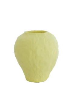 Vaas Pantoja - Mat Geel - Ø45cm Vazen
