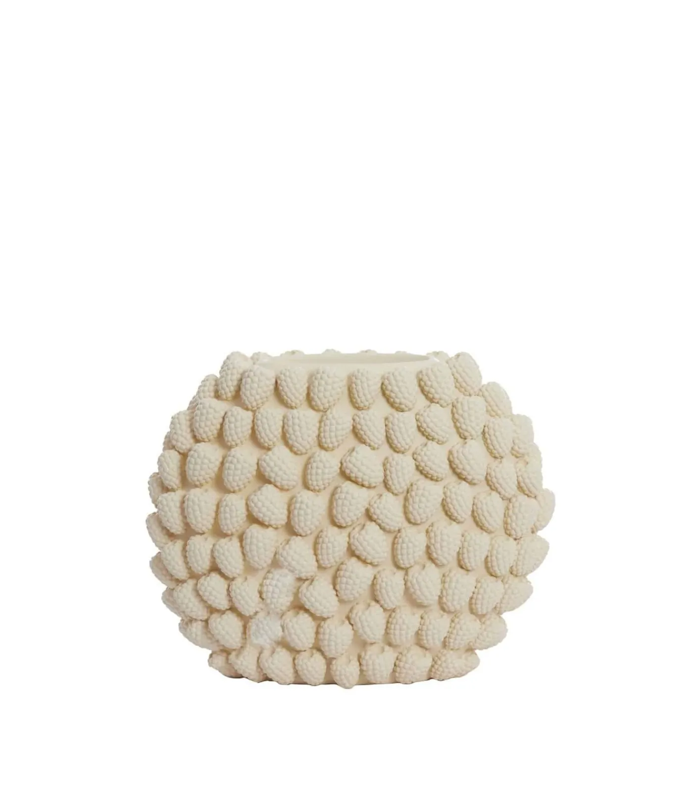 Best Vaas Raspberry - Wit - 44.5x22x35cm Vazen