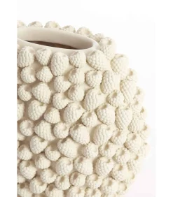 Best Vaas Raspberry - Wit - 44.5x22x35cm Vazen