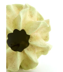 Discount Vaas Sharuna - Crème groen - 26.5x26.5x25cm Vazen