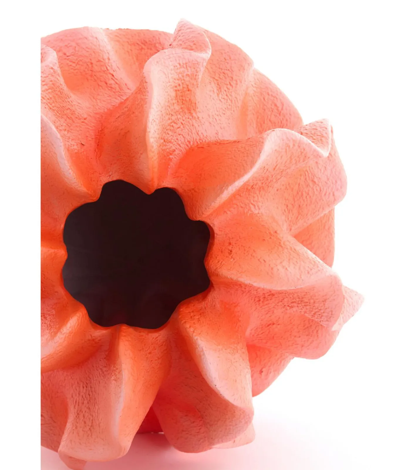 Vaas Sharuna - Koraalrood - 32.5x32.5x31cm Vazen