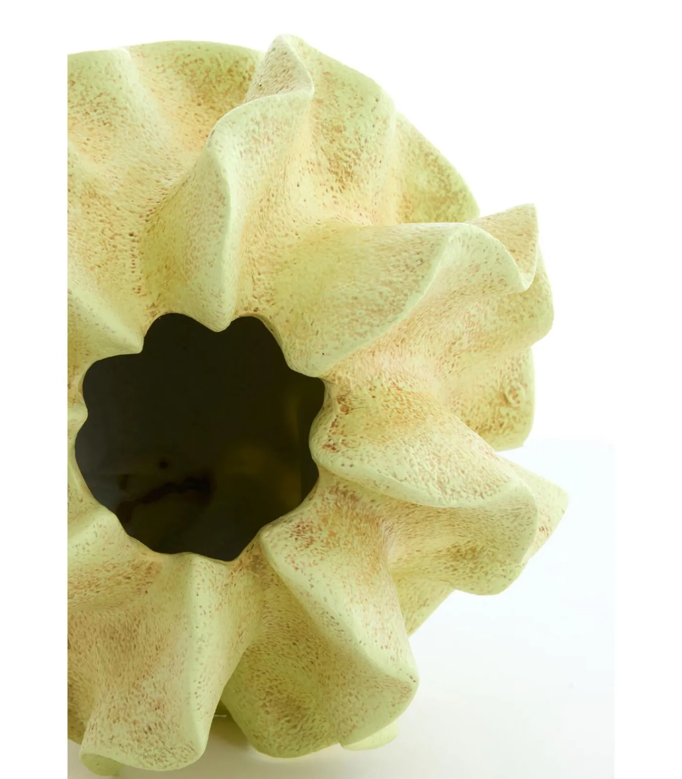 Discount Vaas Sharuna - Lichtgroen - 32.5x32.5x31cm Vazen