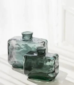 Best Vaas 23x12xH22cm groen Sontu Vazen