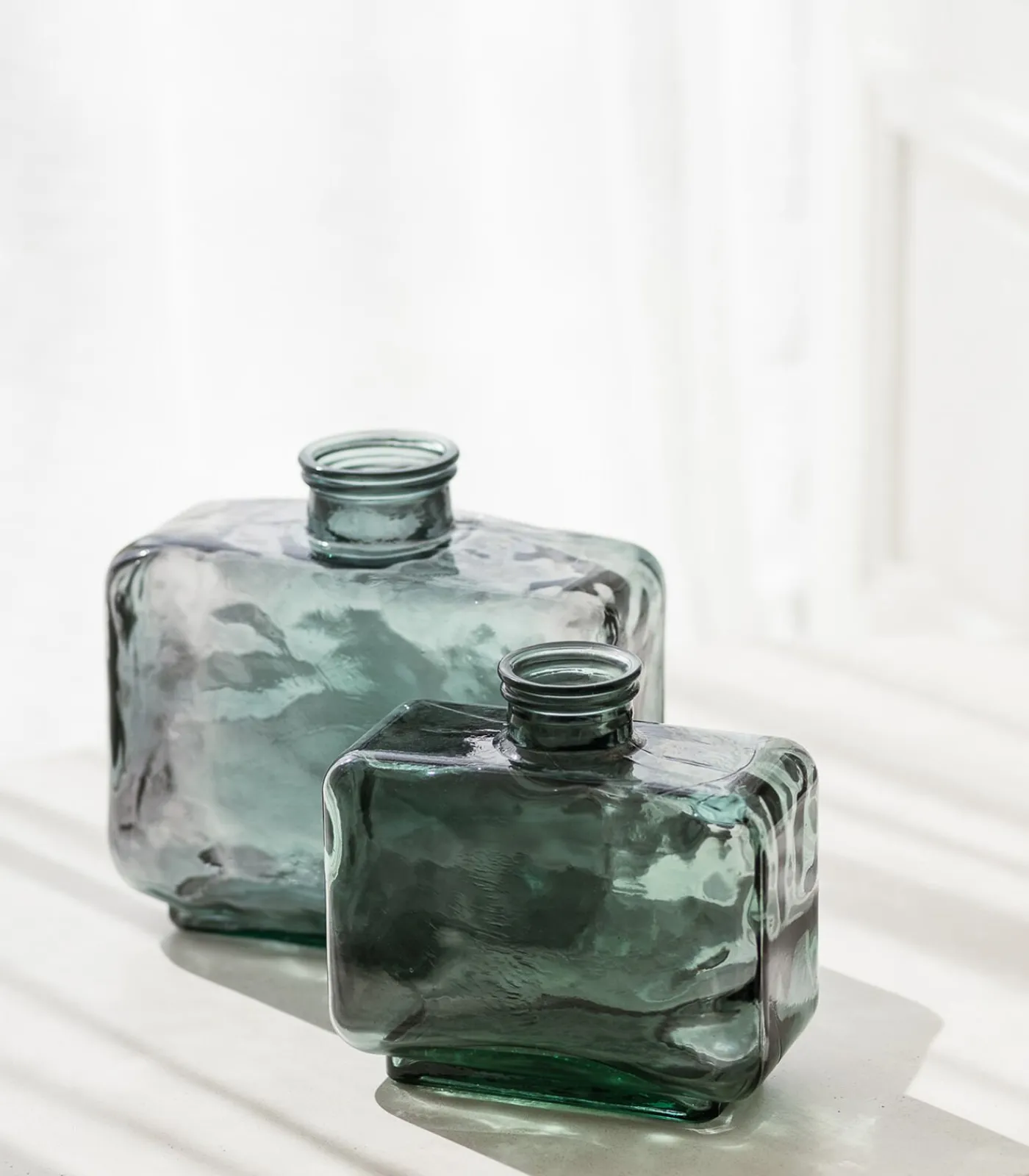 Best Vaas 23x12xH22cm groen Sontu Vazen