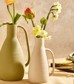 Hot Vaas 13x10xH22cm wit Collo Vazen