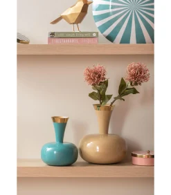 Vaas Yara - Blauw - 17x17x24cm Vazen