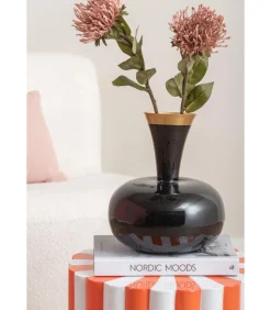 Sale Vaas Yara - Zwart - 25x25x29cm Vazen