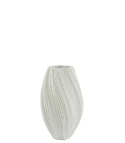 Online Vaas Yatung - Crème - Ø30cm Vazen