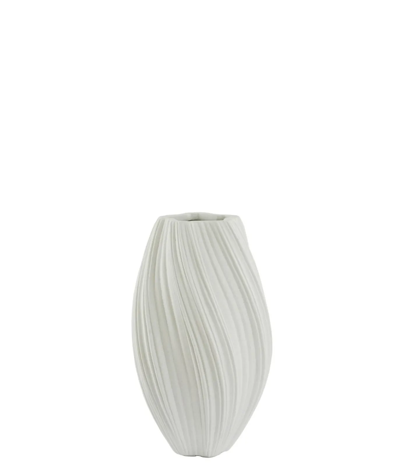 Online Vaas Yatung - Crème - Ø30cm Vazen