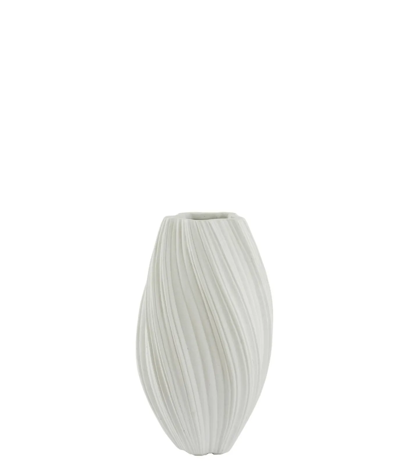 Online Vaas Yatung - Crème - Ø30cm Vazen