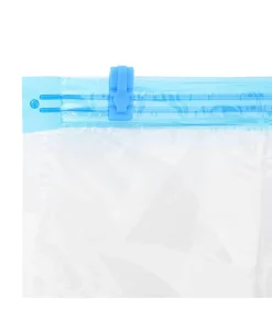Hot Vacuüm opbergzakken 10 pcs Transparant en blauw 130 x 100 cm Organiseren