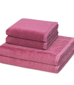 Outlet Vegan Life - 4-delige handdoekenset Badset