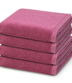 Clearance Vegan Life - 4-delige handdoekenset Badset