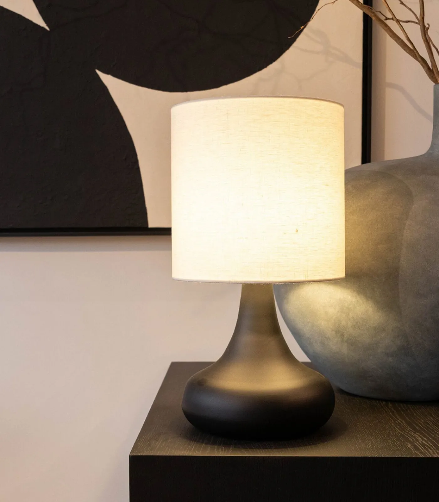 Online Velas - Tafellamp - Zwart Tafellampen