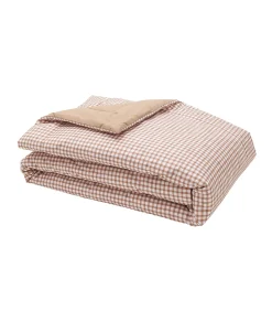 Clearance Vichy - Sprei met print van katoen perkal 130x200 Bedspreien