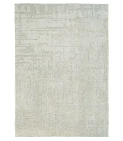 Outlet Vlak geweven woonkamer- en slaapkamerkleed DULL BEIGE Tapijten