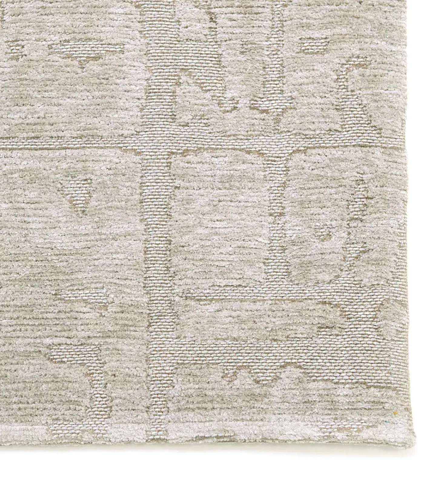 Outlet Vlak geweven woonkamer- en slaapkamerkleed DULL BEIGE Tapijten