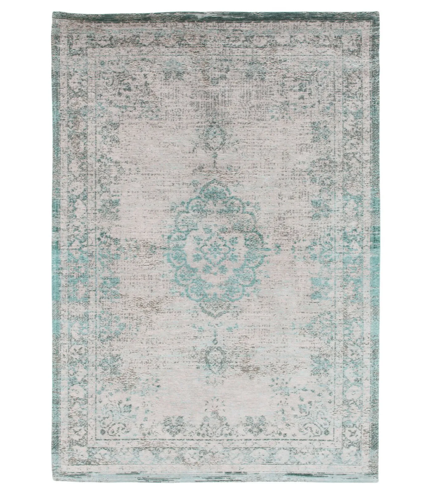 Clearance Vlak geweven woonkamer- en slaapkamerkleed STONY Oyster Tapijten