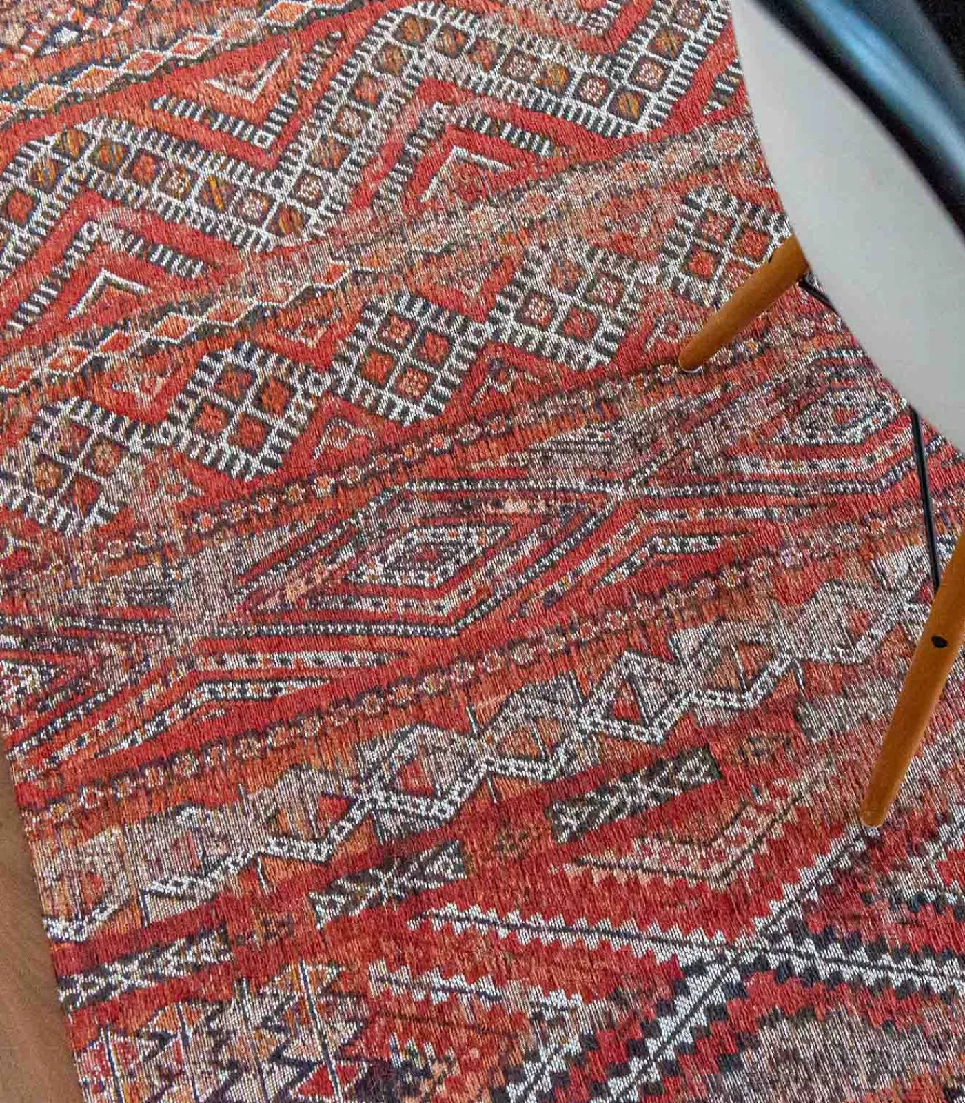 Clearance Vlak geweven woonkamer- en slaapkamerkleed RABAT Tapijten