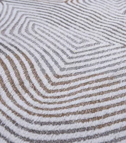 Discount Vlak geweven woonkamer- en slaapkamerkleed WHITE HORIZON Tapijten