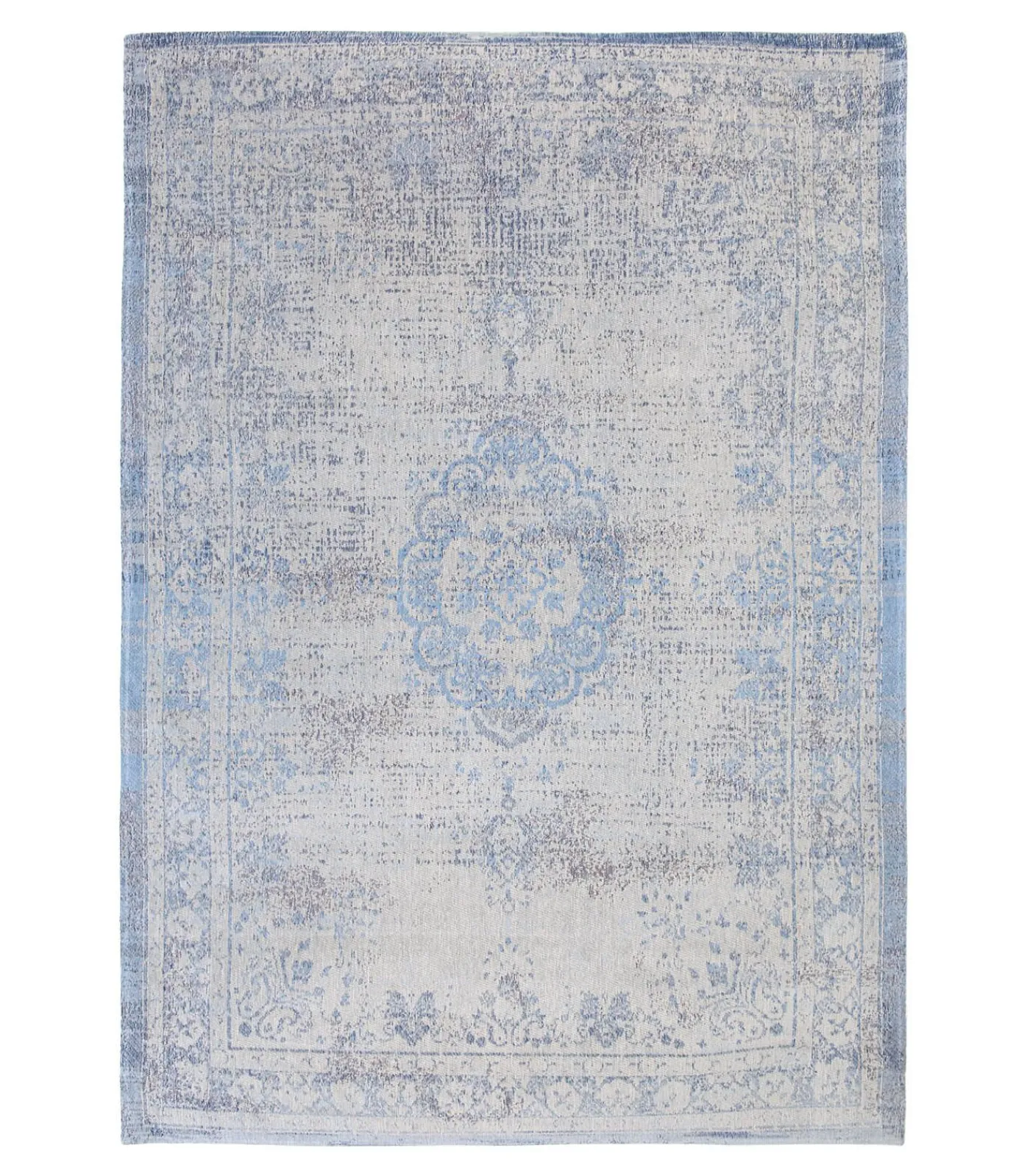 Clearance Vlak geweven woonkamer- en slaapkamerkleed DENIM Tapijten