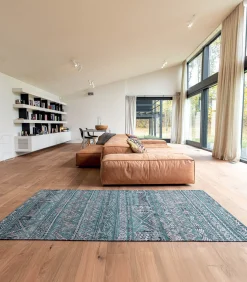 New Vlak geweven woonkamer- en slaapkamerkleed ANTIK Tapijten