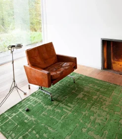 Discount Vlak geweven woonkamer- en slaapkamerkleed BUBBLES Tapijten