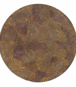 Outlet Vlak geweven woonkamerkleed BLACK HORIZON Tapijten