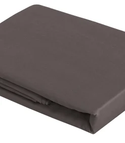 Clearance Vlak laken 1 persoon katoensatijn 180x290 cm Lakens