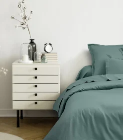 Discount vlak laken katoensatijn Lakens