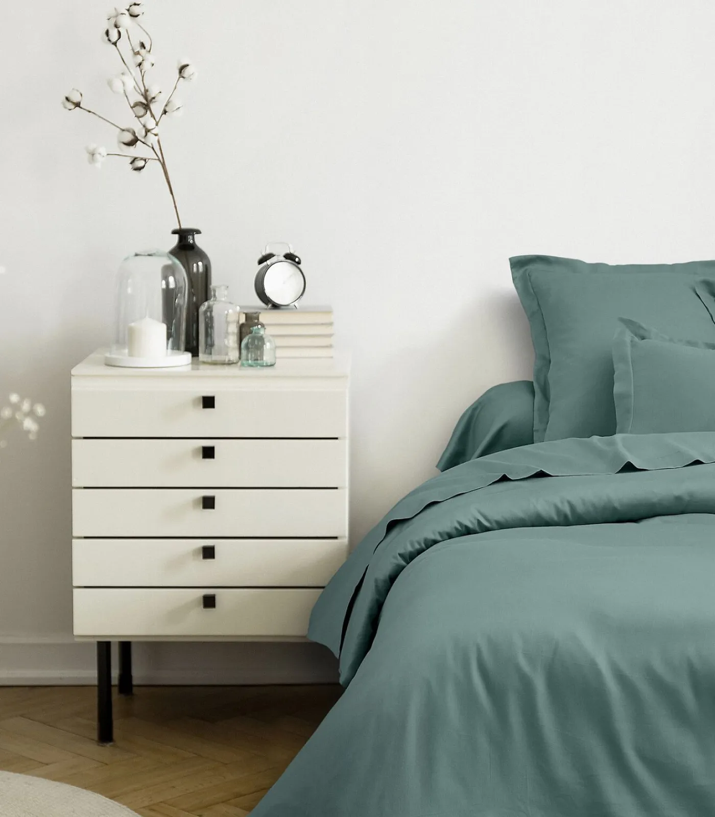 Discount vlak laken katoensatijn Lakens