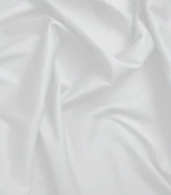 Discount Vlak laken katoensatijn wit 180x290 cm Lakens