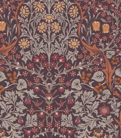 Outlet Vliesbehang Blackthorn Plum Wanddecoratie