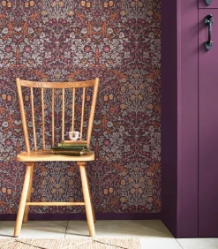 Outlet Vliesbehang Blackthorn Plum Wanddecoratie