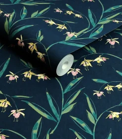 Online Vliesbehang Fulwell Fuchsia Wanddecoratie