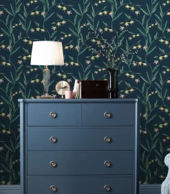 Online Vliesbehang Fulwell Fuchsia Wanddecoratie